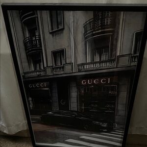 Gucci Monochrome Storefront Art